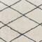 Flash Furniture 5'x7' Ivory/Black Diamond Trellis Shag Area Rug RC-KJ-181070-01-57-IV-GR-GG - alternate 7